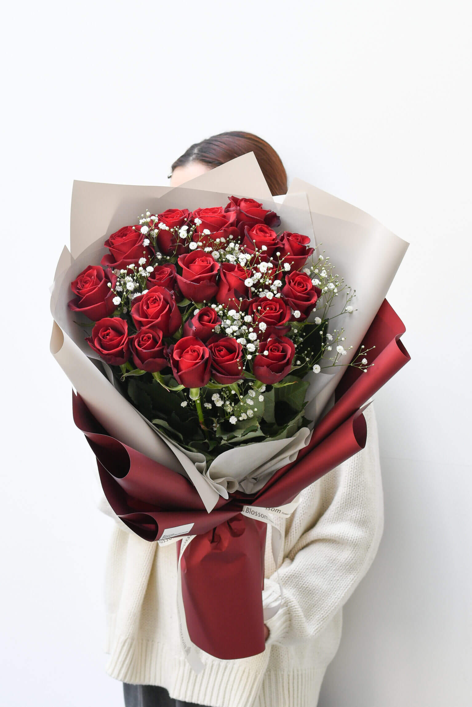 薔薇のドレスブーケ