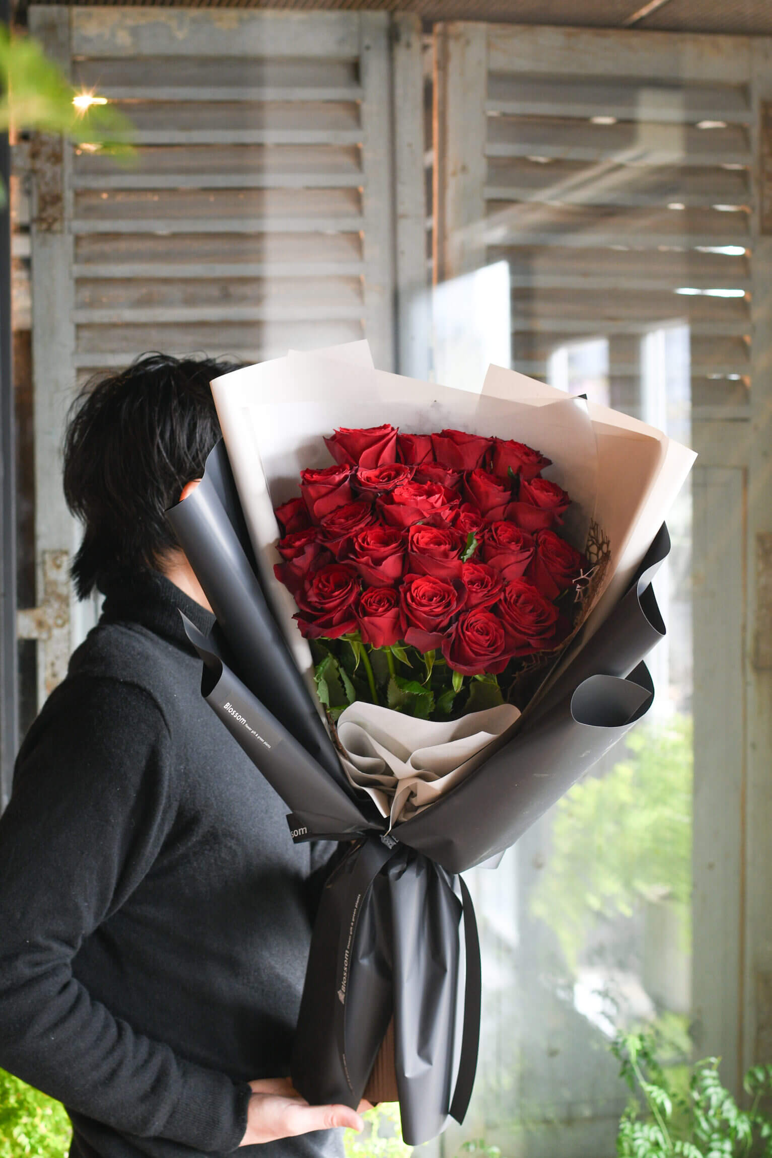 薔薇のドレスブーケ