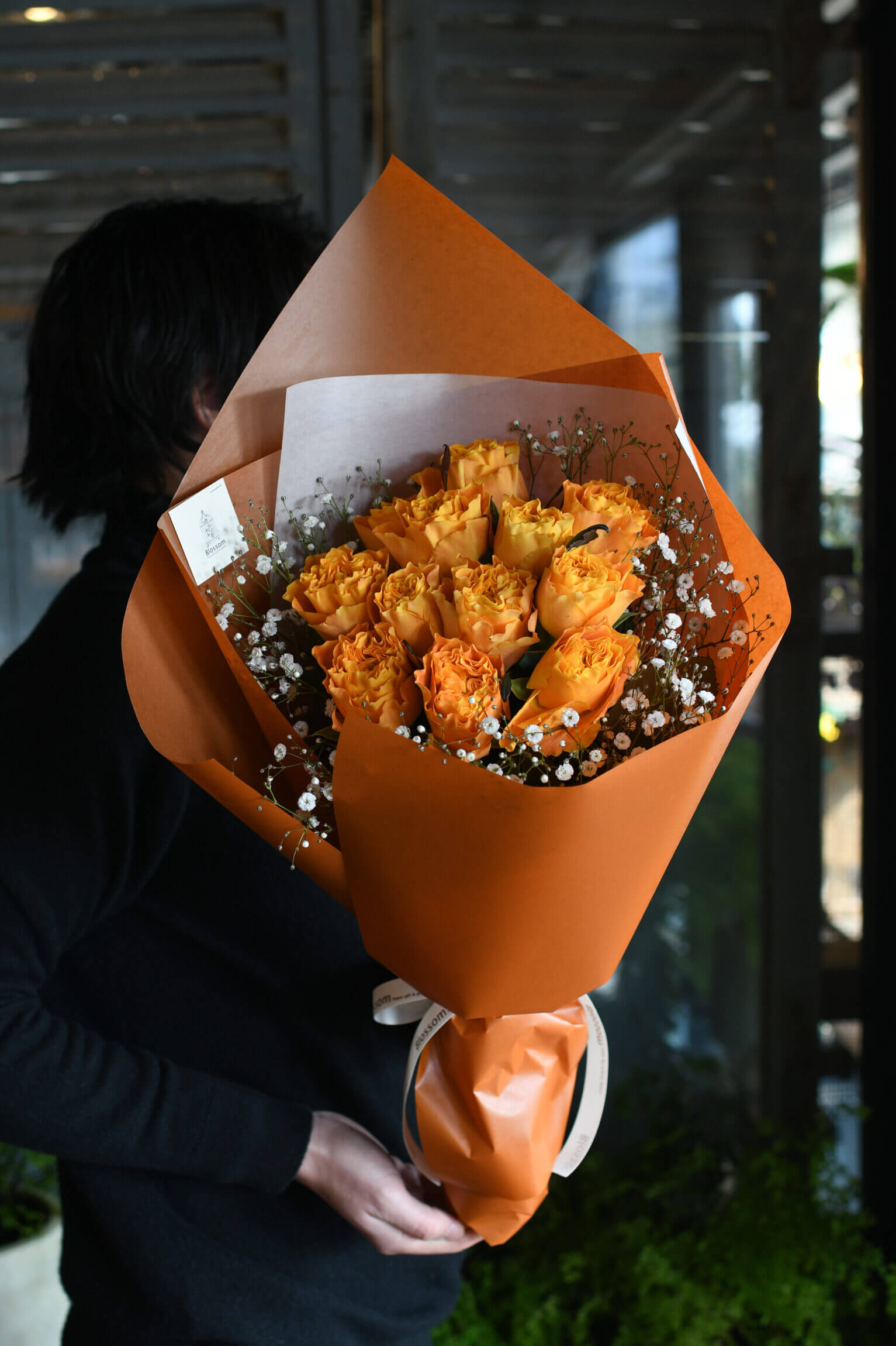 薔薇のドレスブーケ